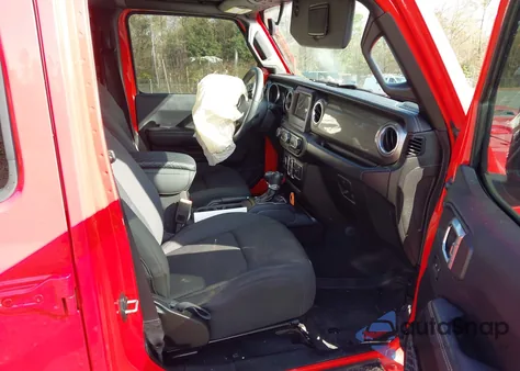 2019 Jeep Wrangler Unlimited Sahara 4X4 from USA, damaged, VIN 1C4HJXEG5KW536845